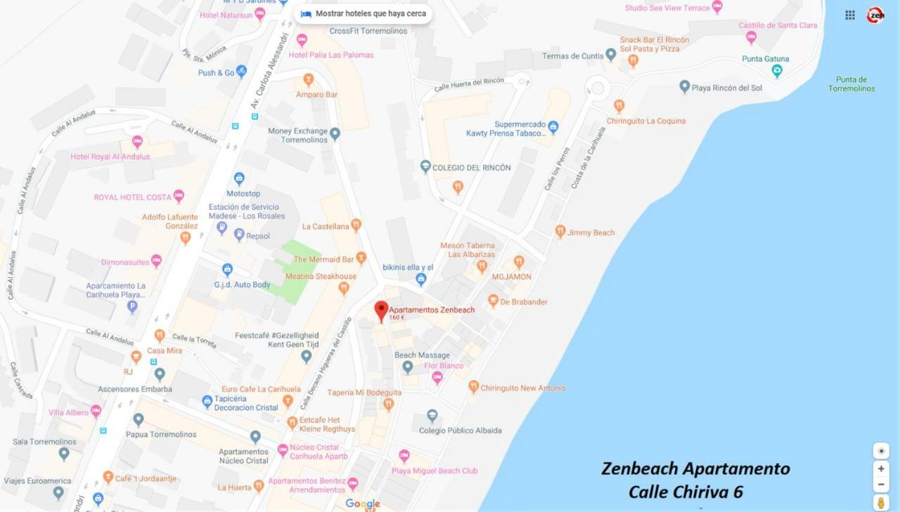 Zenbeach 1A Playa Carihuela Torremolinos Esterno foto